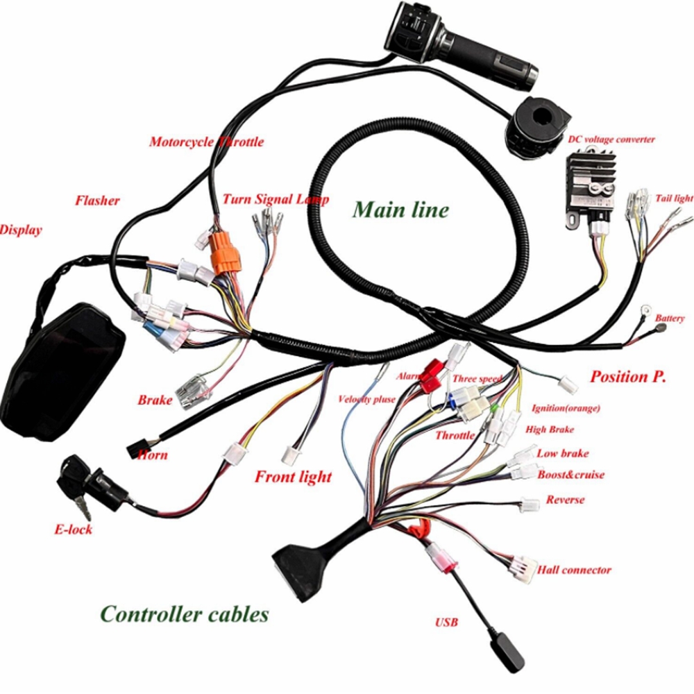 QS138 70H V3 3000W Mid-Drive M - огляд і ціна Mid Drive Motor Kit 72V 3000W