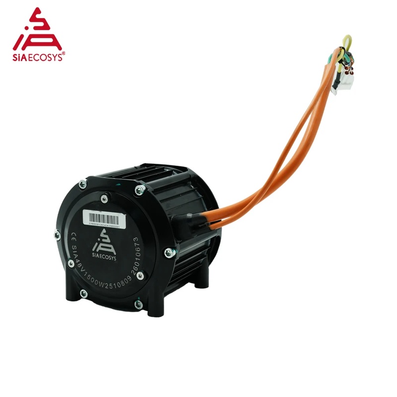QSMOTOR D120C-45 1500W 72V Enc - огляд і ціна Electric Motorcycle Conversion Kit 72V
