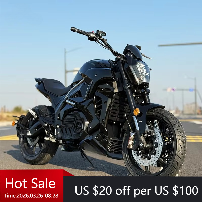 Tc 2026 Popular Diaval New Rac - огляд і ціна 72V 5000W Electric Motorcycle